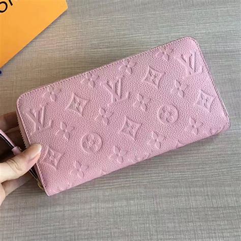 lv logo pink|louis vuitton pink wallet.